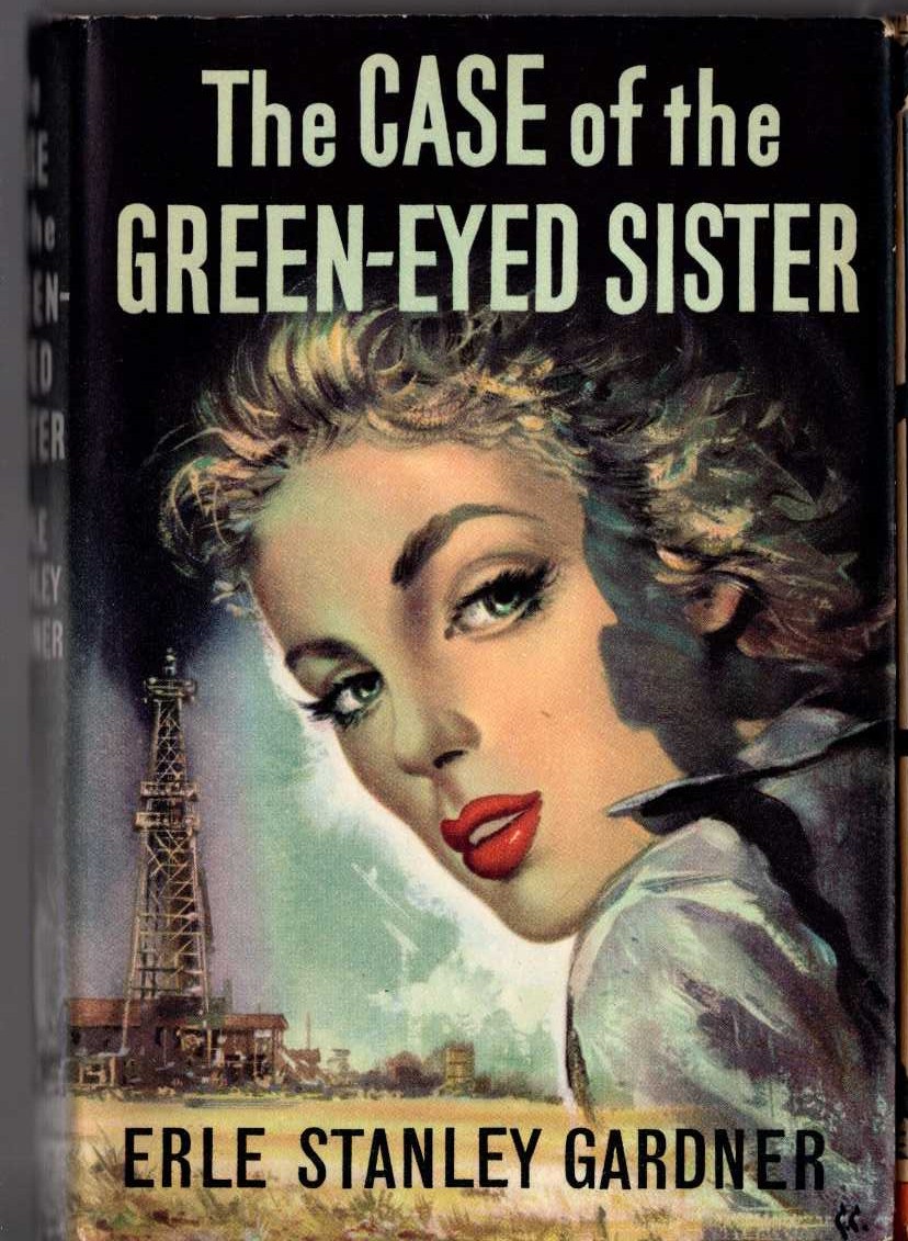 THE CASE OF THE GREEN-EYED SISTER front book cover image