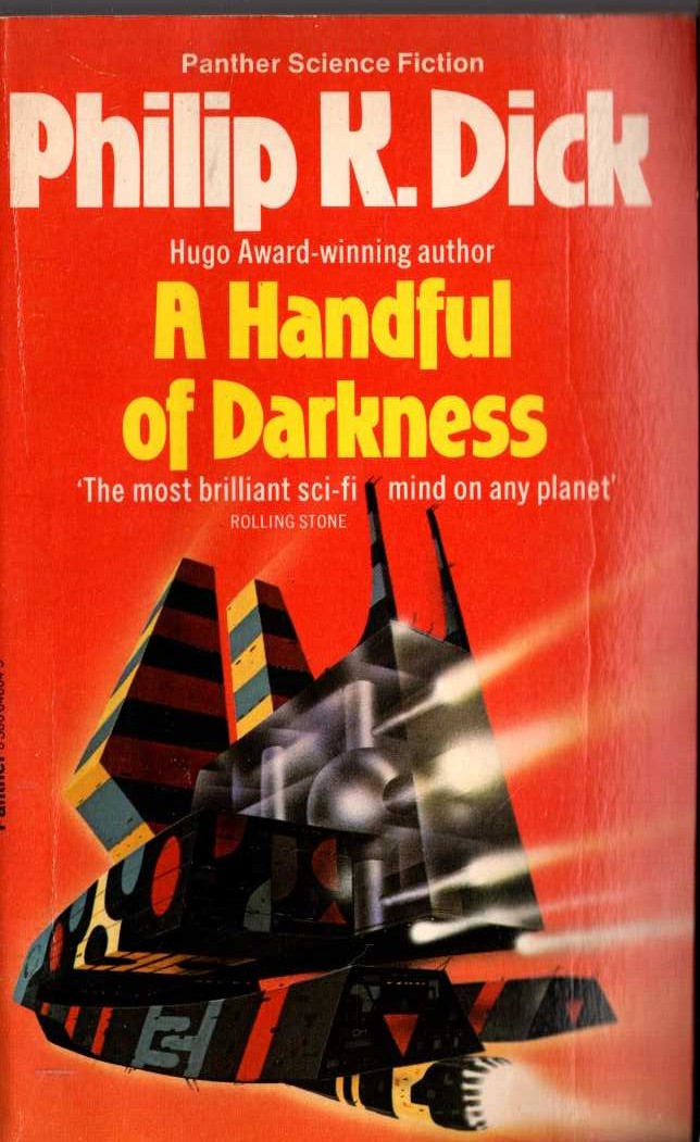 Philip K. Dick  A HANDFUL OF DARKNESS front book cover image