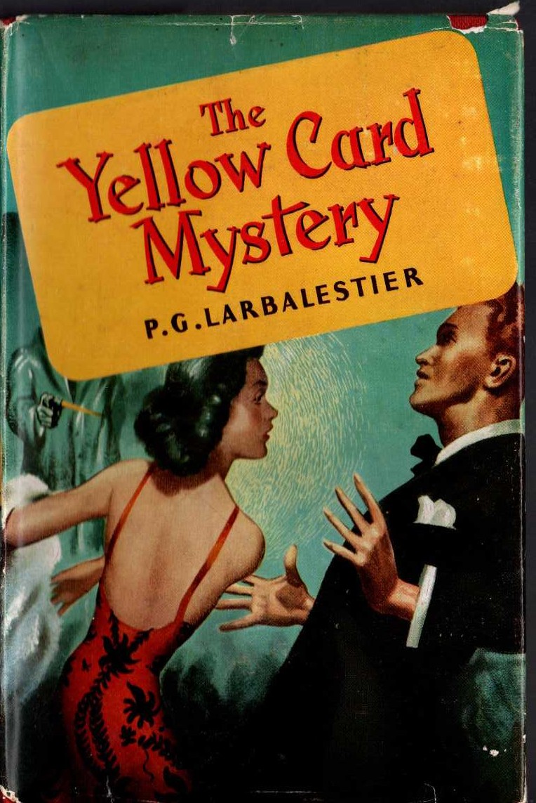 THE YELLOW CARD MYSTERY front book cover image