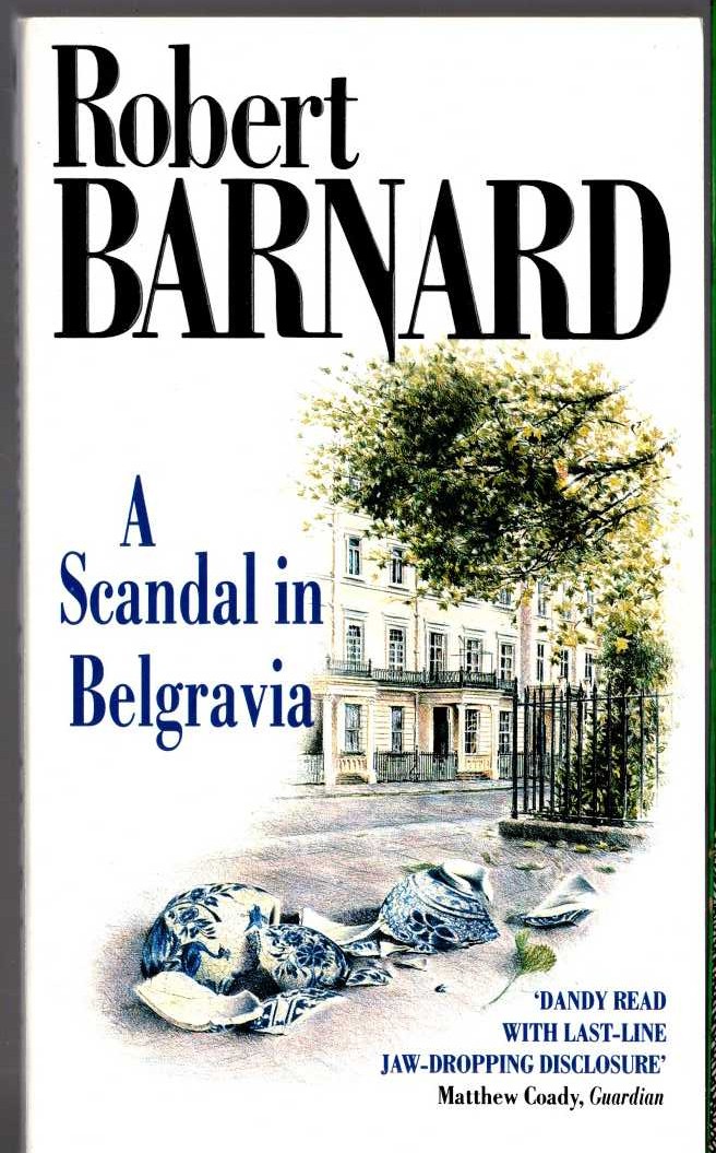 Robert Barnard  A SCANDAL IN BELGRAVIA front book cover image