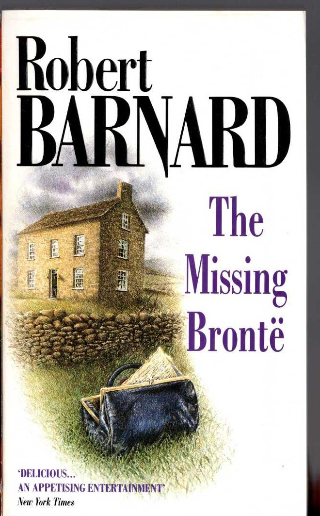 Robert Barnard  THE MISSING BRONTE front book cover image
