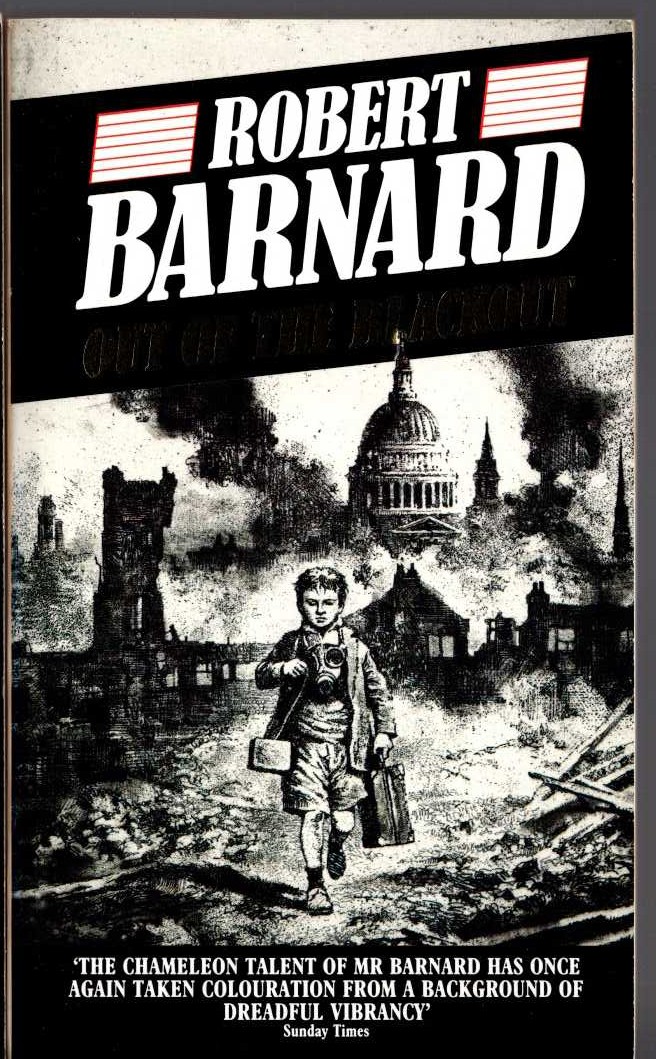 Robert Barnard  OUT OF THE BLACKOUT front book cover image