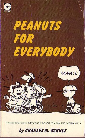 Charles M. Schulz  PEANUTS FOR EVERYBODY front book cover image