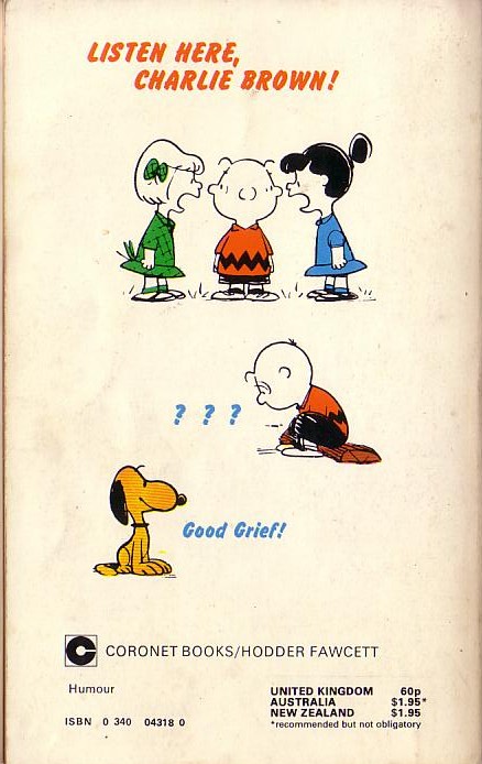 Charles M. Schulz  YOU'RE MY HERO, CHARLIE BROWN magnified rear book cover image