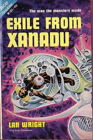 THE GOLDEN PEOPLE/ EXILE FROM XANADU magnified rear book cover image