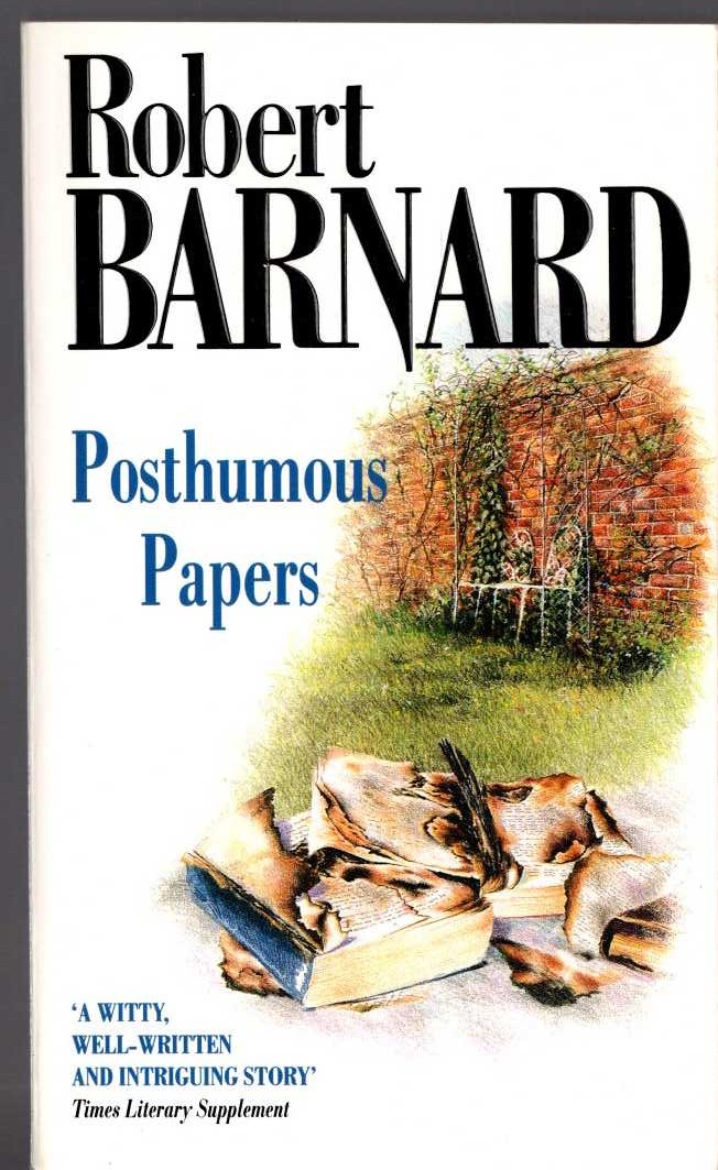 Robert Barnard  POSTHUMOUS PAPERS front book cover image
