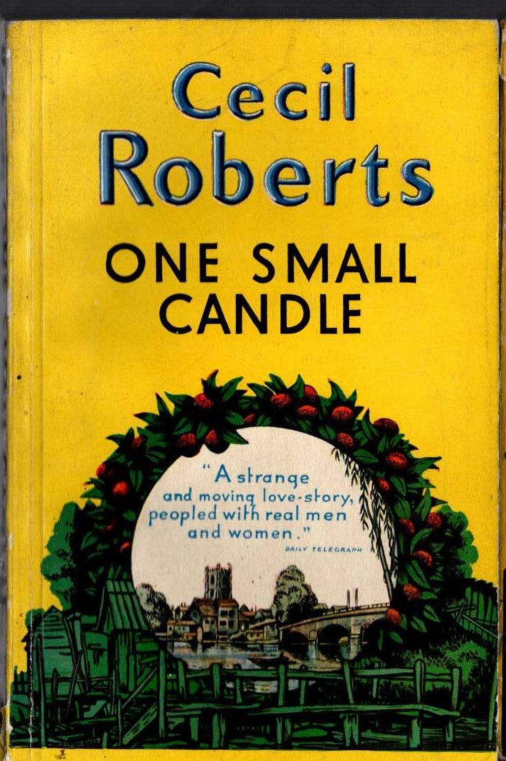 Cecil Roberts  ONE SMALL CANDLE front book cover image
