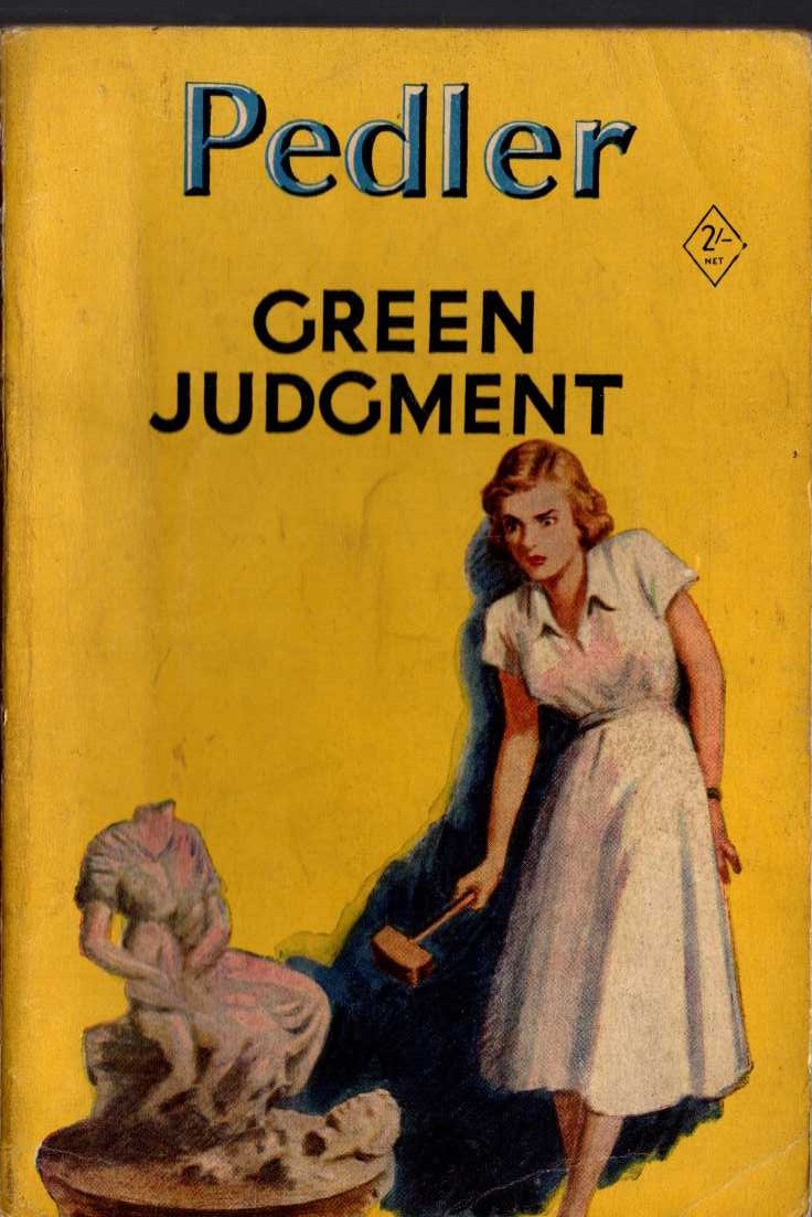 Margaret Pedler  GREEN JUDGEMENT front book cover image