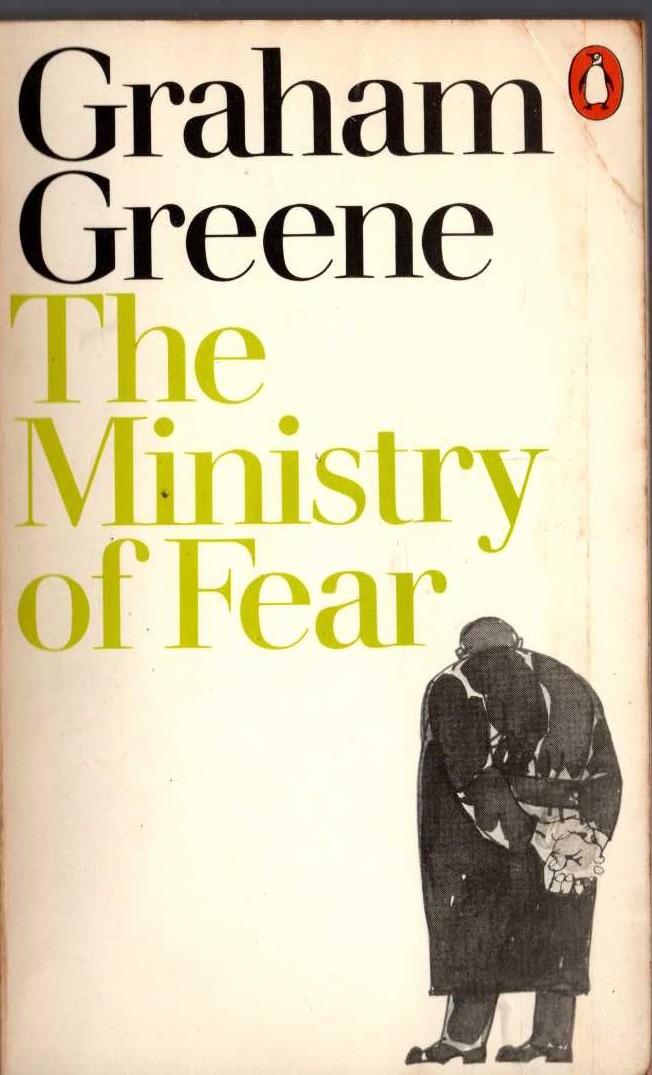 Graham Greene  THE MINISTRY OF FEAR front book cover image
