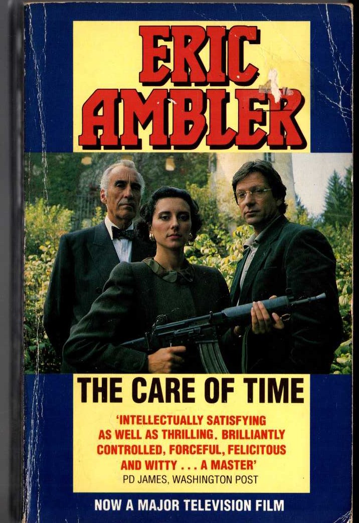 Eric Ambler  THE CARE OF TIME (Film tie-in) front book cover image