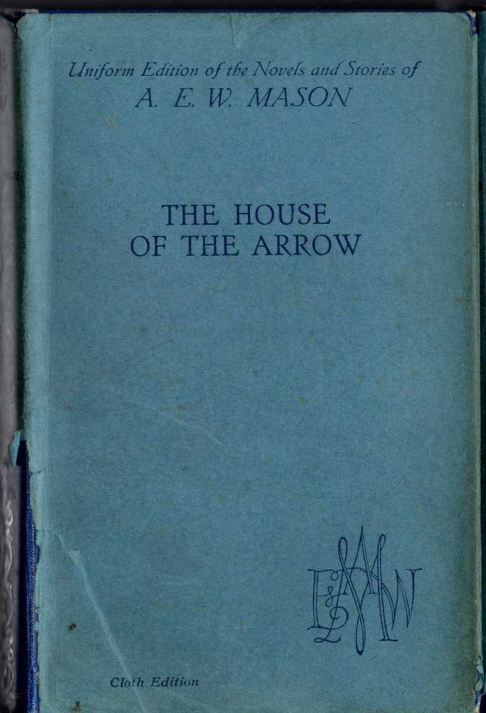 THE HOUSE OF THE ARROW front book cover image