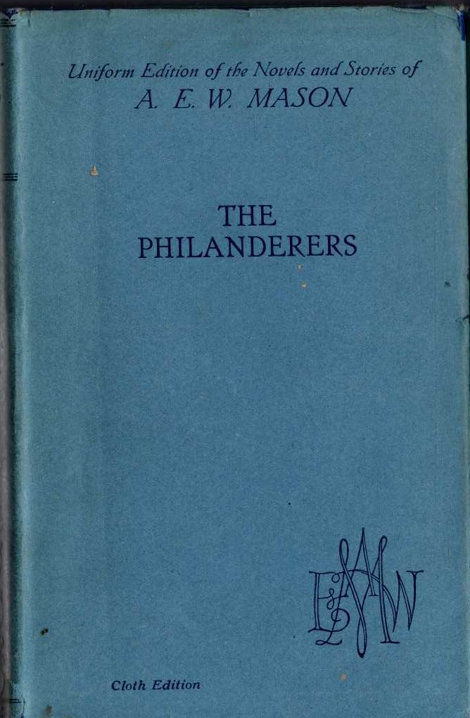 THE PHILANDERERS front book cover image