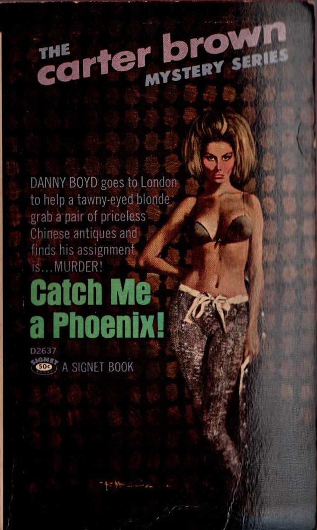 Carter Brown  CATCH ME A PHOENIX! front book cover image