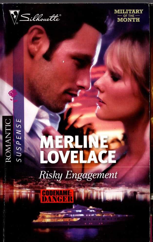 Merline Lovelace  RISKY ENGAGEMENT front book cover image