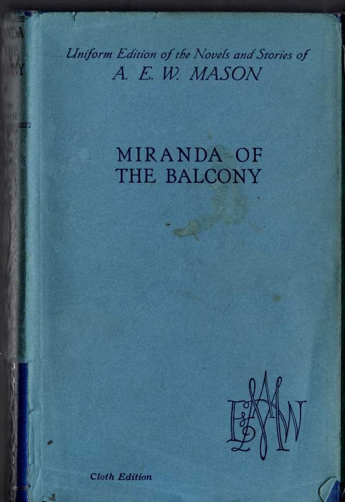 MIRANDA OF THE BALCONY front book cover image