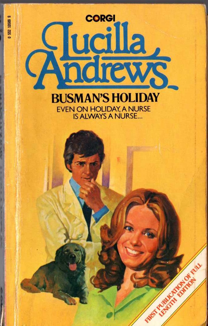 Lucilla Andrews  BUSMAN'S HOLIDAY front book cover image
