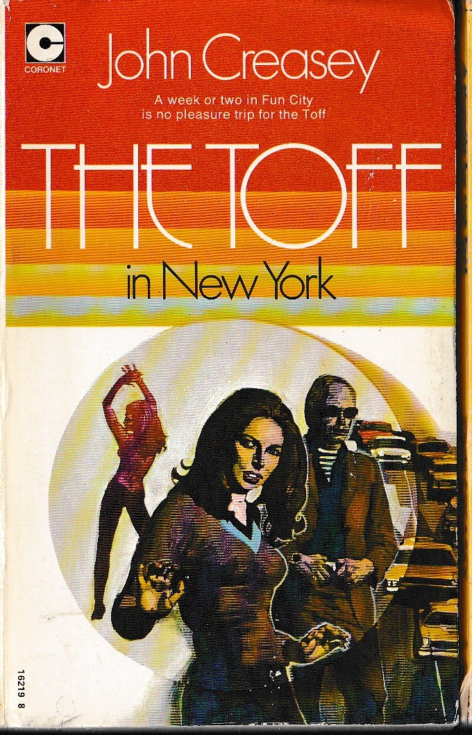 John Creasey  THE TOFF IN NEW YORK front book cover image