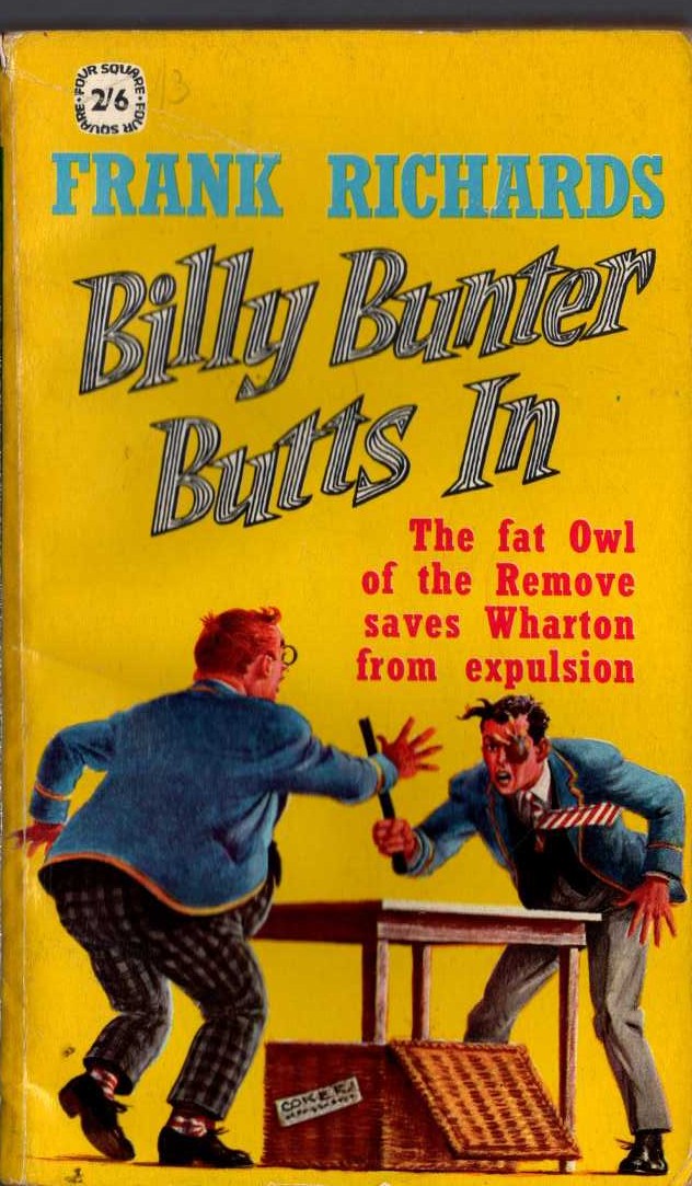 Frank Richards  BILLY BUNTER BUTTS IN front book cover image