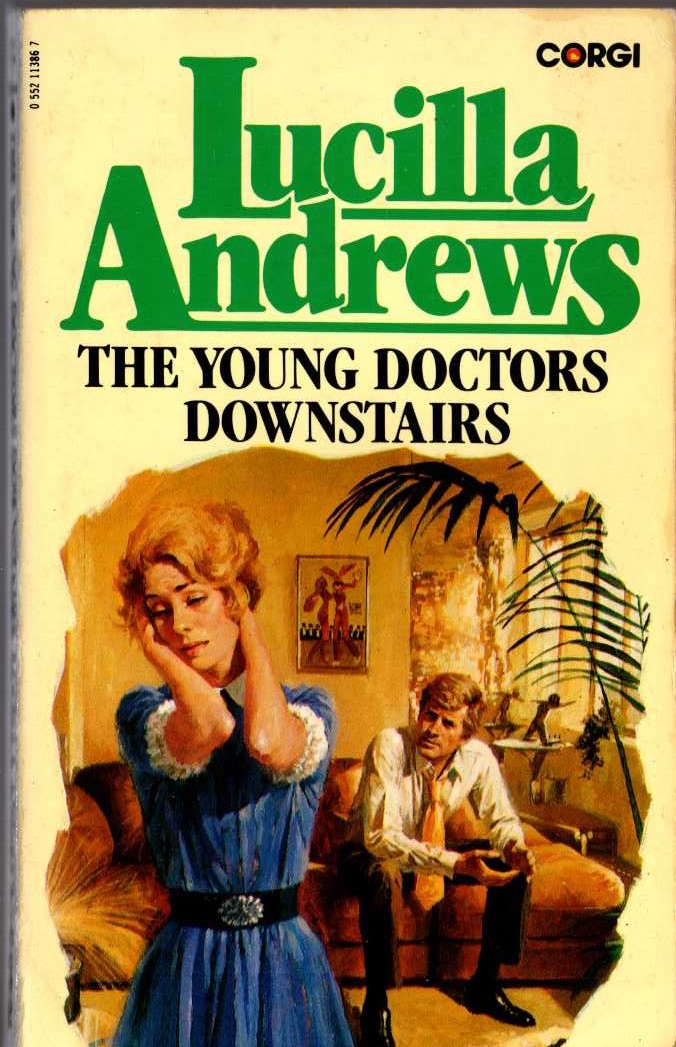 Lucilla Andrews  THE YOUNG DOCTORS DOWNSTAIRS front book cover image