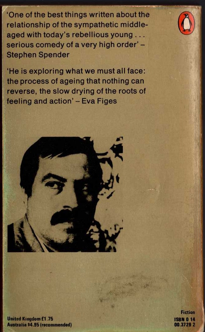 Gunter Grass  LOCAL ANAESTHETIC magnified rear book cover image