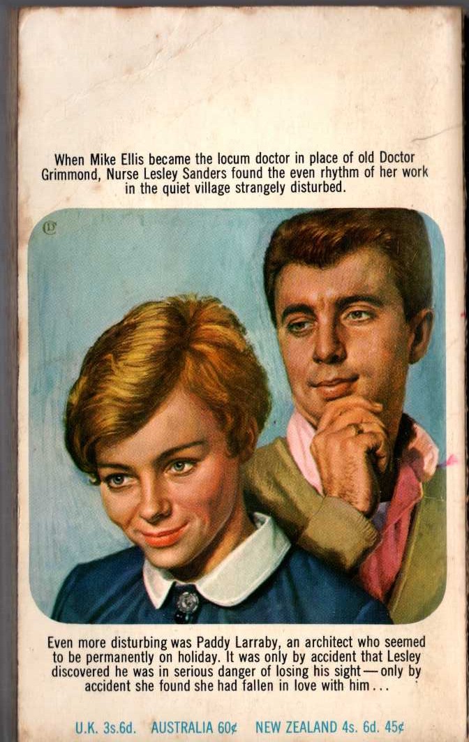 Lucilla Andrews  NURSE ERRANT magnified rear book cover image