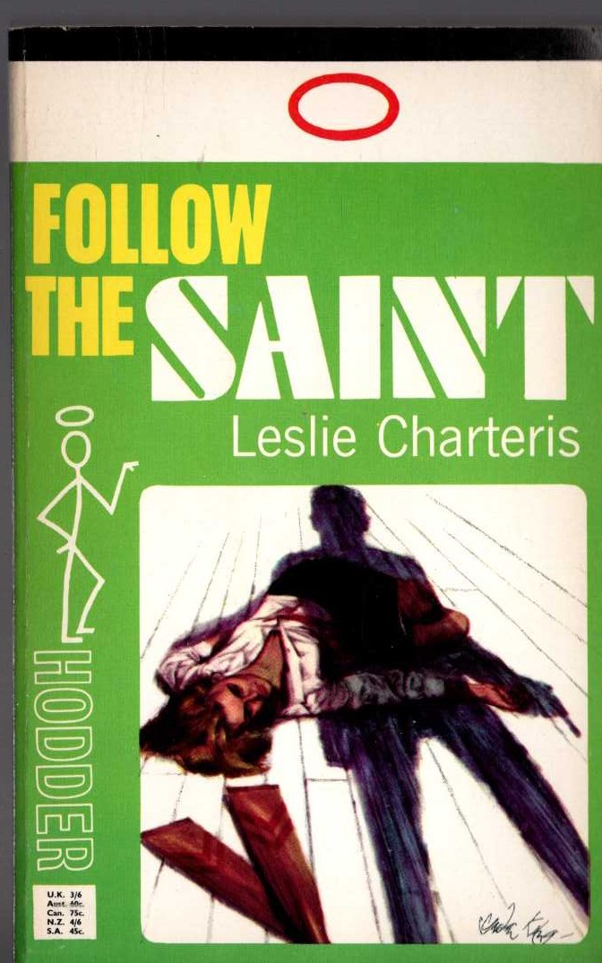 Leslie Charteris  FOLLOW THE SAINT front book cover image