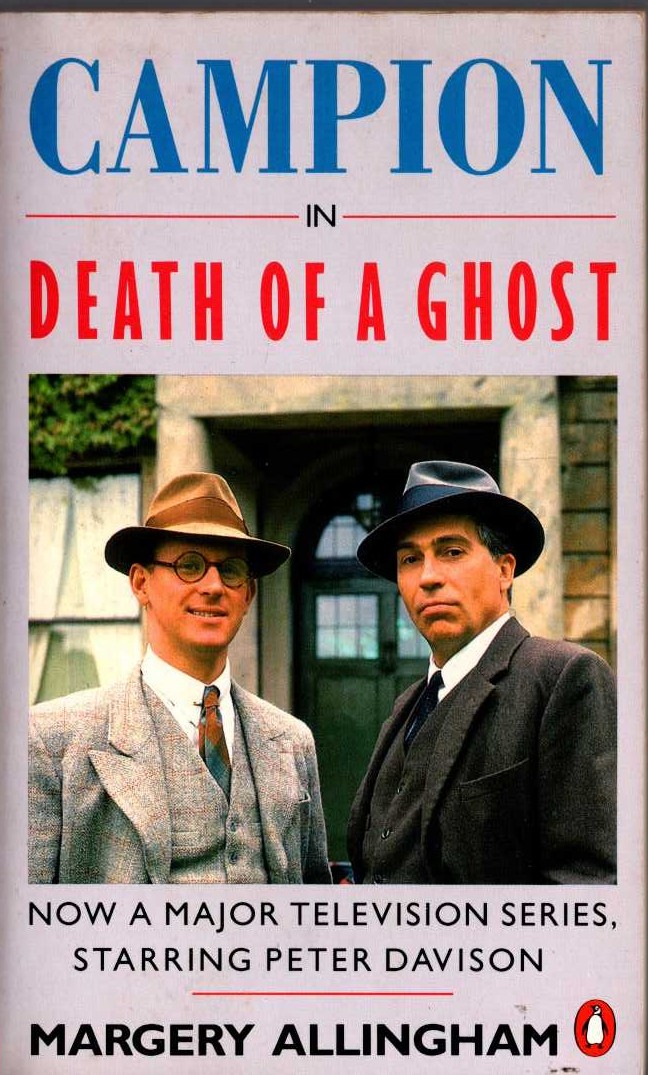 Margery Allingham  DEATH OF A GHOST (TV tie-in) front book cover image
