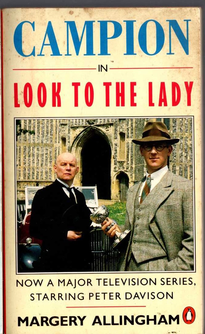 Margery Allingham  LOOK TO THE LADY (TV tie-in) front book cover image