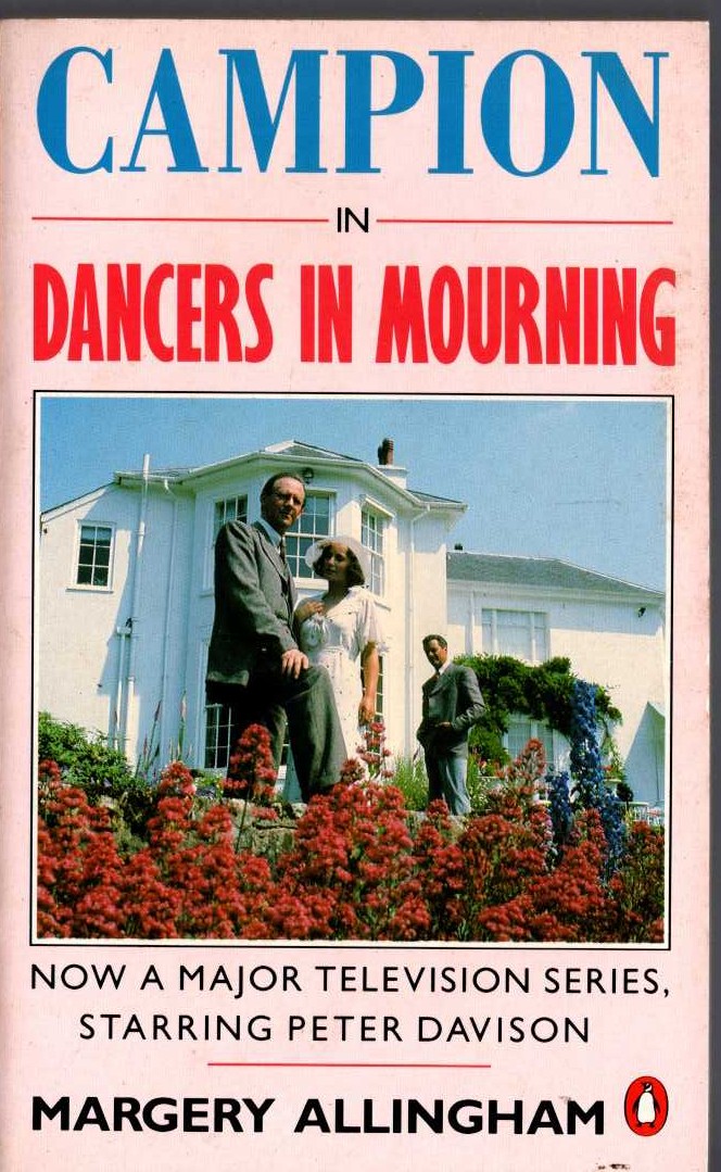 Margery Allingham  DANCERS IN MOURNING (TV tie-in) front book cover image