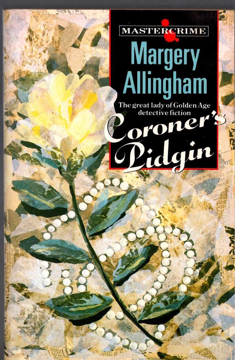 Margery Allingham  CORONER'S PIDGIN front book cover image