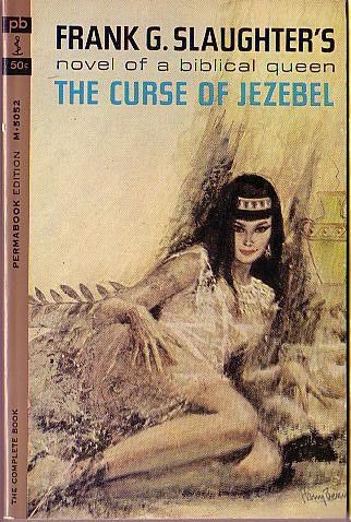 Frank G. Slaughter  THE CURSE OF JEZEBEL front book cover image