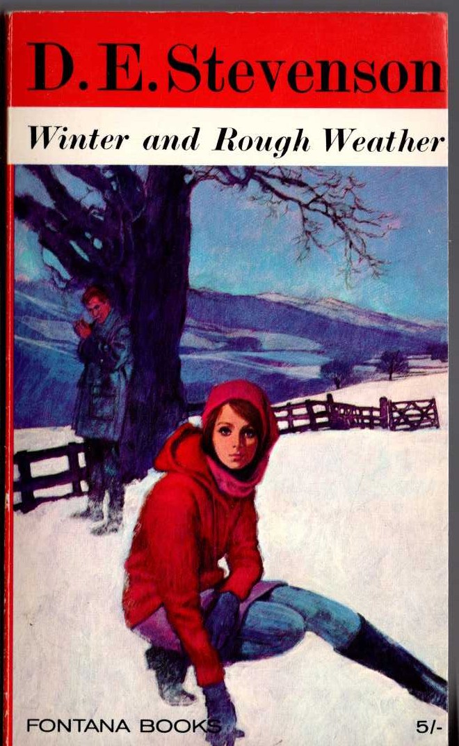 D.E. Stevenson  WINTER AND ROUGH WEATHER front book cover image