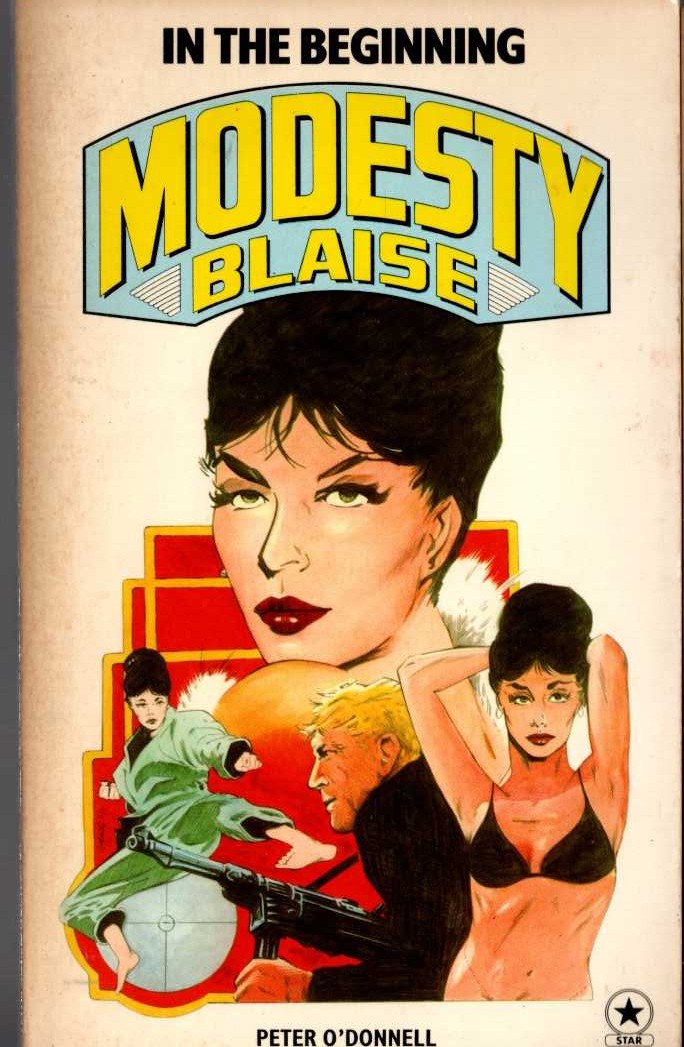 Peter O'Donnell  MODESTY BLAISE: IN THE BEGINNING front book cover image