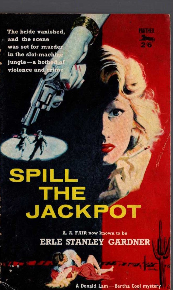 A.A. Fair  SPILL THE JACKPOT front book cover image