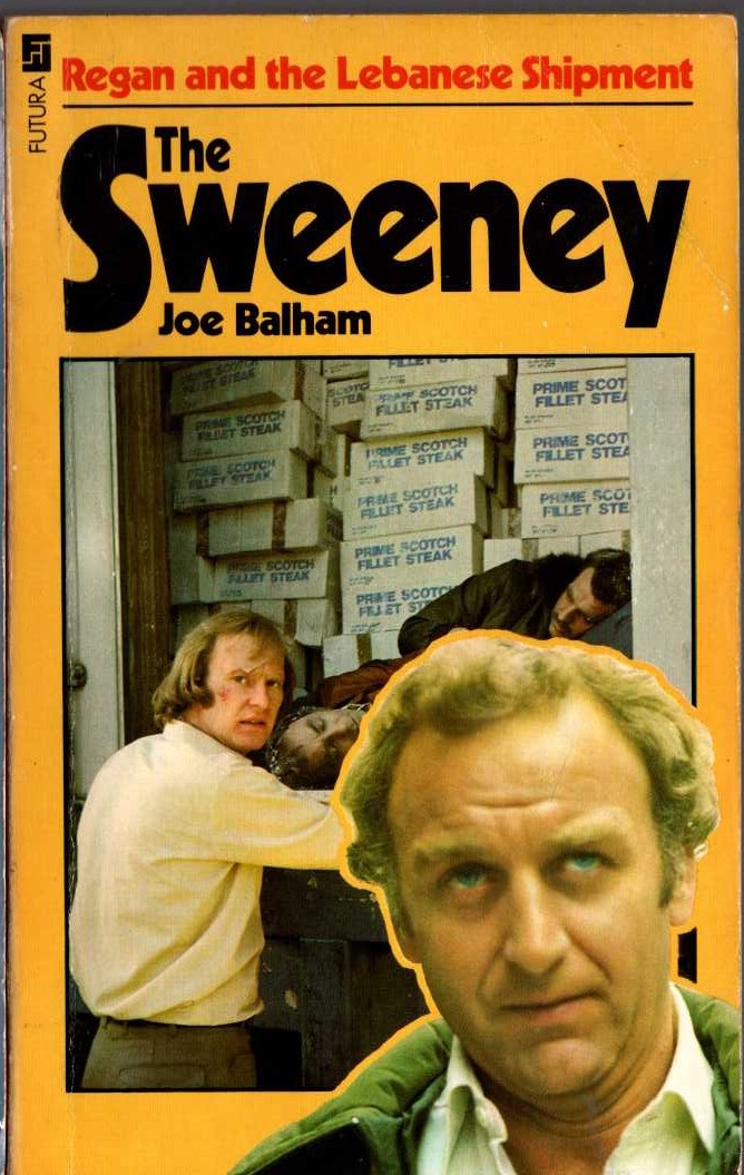 Joe Balham  THE SWEENEY: REGAN AND THE LEBANESE SHIPMENT front book cover image