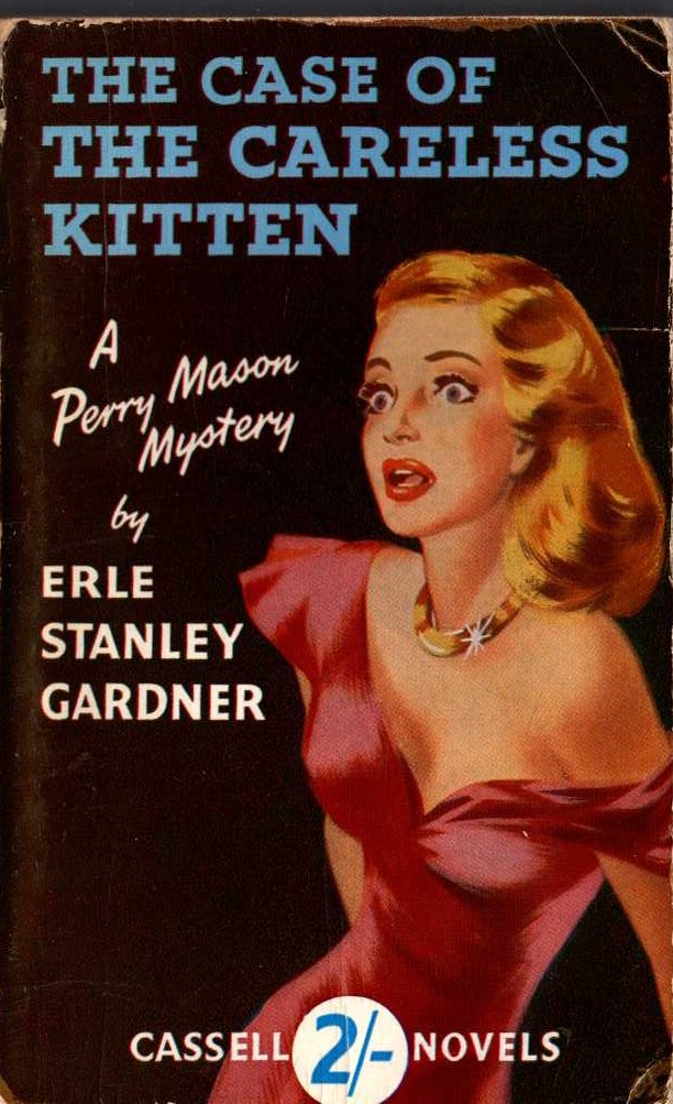 Erle Stanley Gardner  THE CASE OF THE CARELESS KITTEN front book cover image