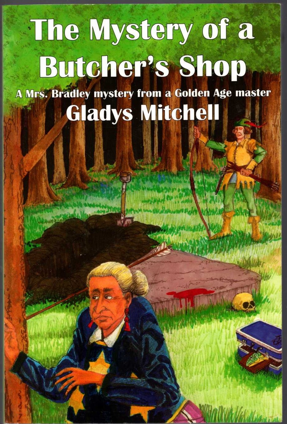 Gladys Mitchell  THE MYSTERY OF A BUTCHER'S SHOP front book cover image