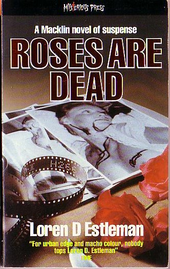 Loren D. Estleman  ROSES ARE DEAD front book cover image