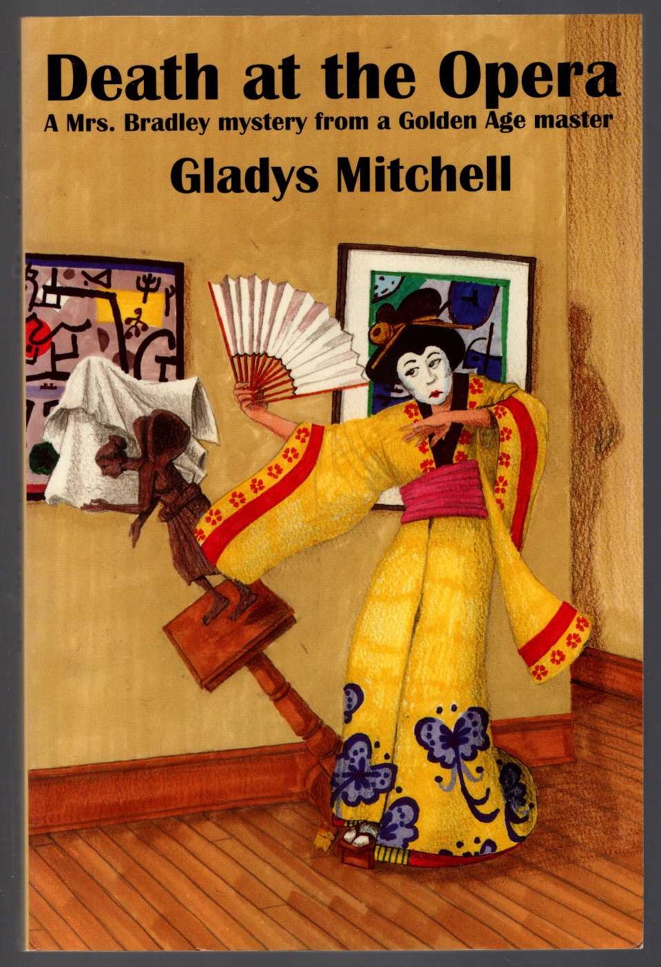 Gladys Mitchell  DEATH AT THE OPERA front book cover image