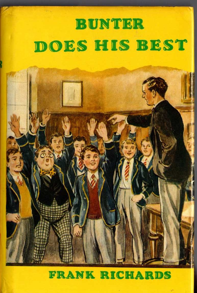 BUNTER DOES HIS BEST front book cover image