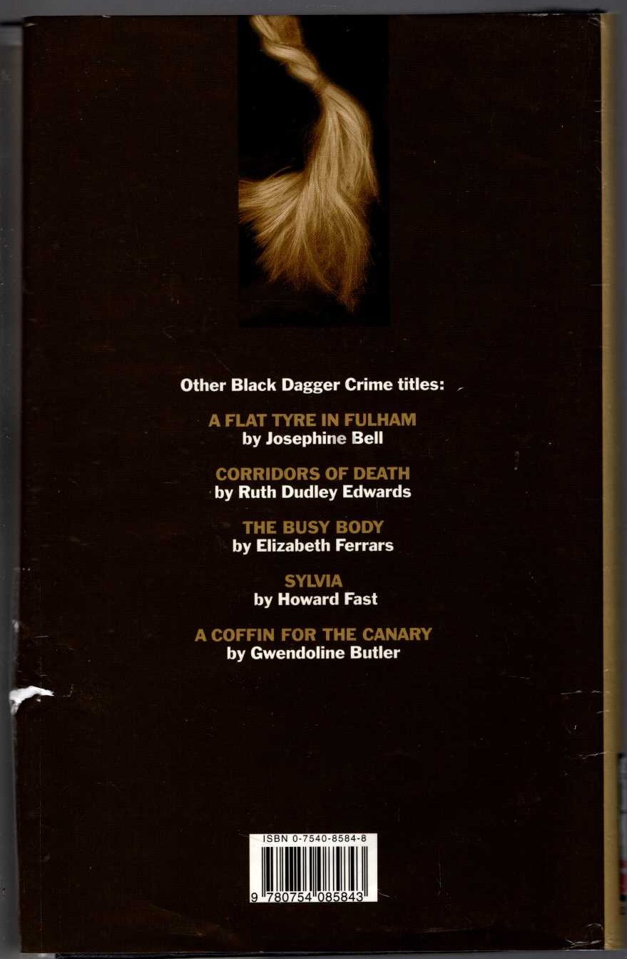 LAURELS ARE POISON magnified rear book cover image