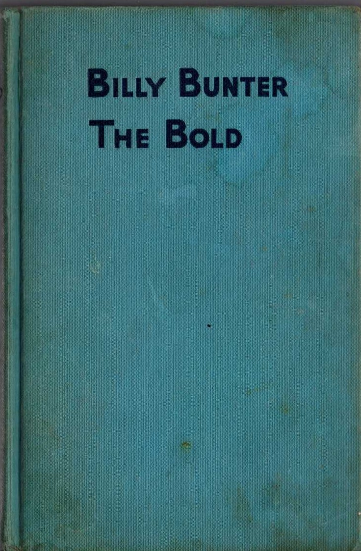 BILLY BUNTER THE BOLD front book cover image