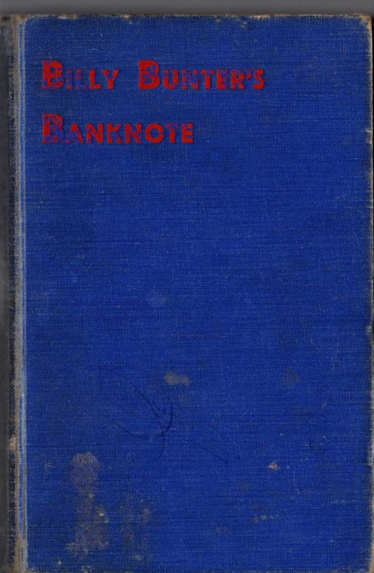 BILLY BUNTER'S BANKNOTE front book cover image