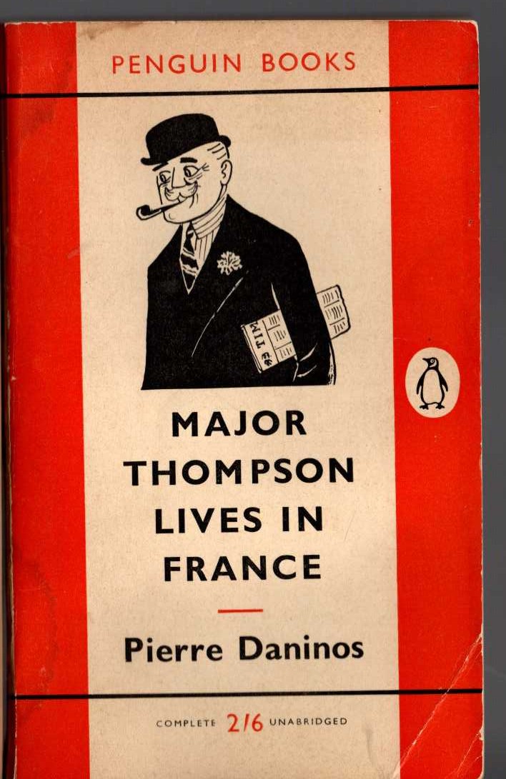Pierre Daninos  MAJOR THOMPSON LIVES IN FRANCE front book cover image