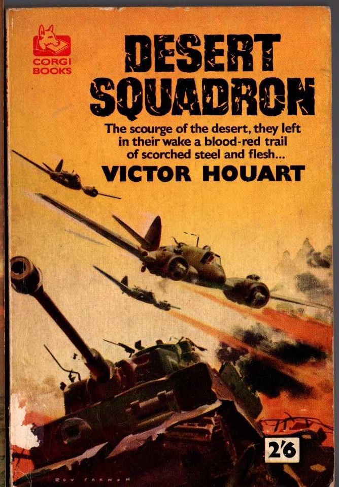 Victor Houart  DESERT SQUADRON front book cover image