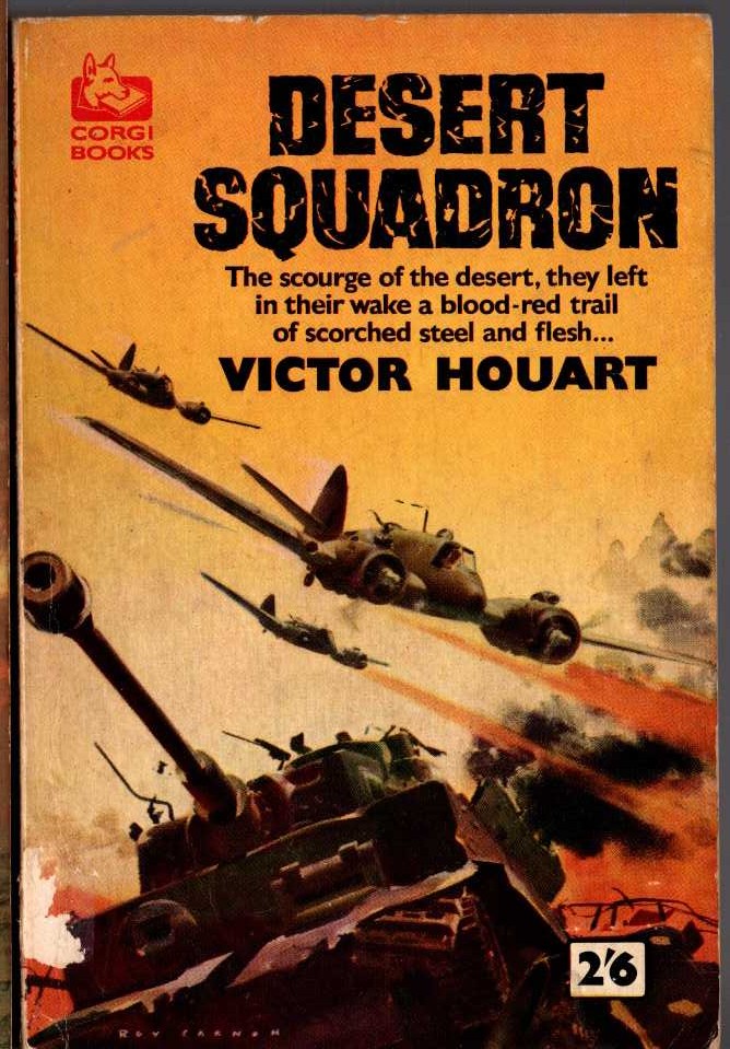 Victor Houart  DESERT SQUADRON front book cover image
