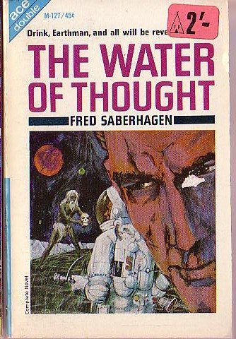 THE WATER OF THOUGHT/ WE THE VENUSIANS magnified rear book cover image
