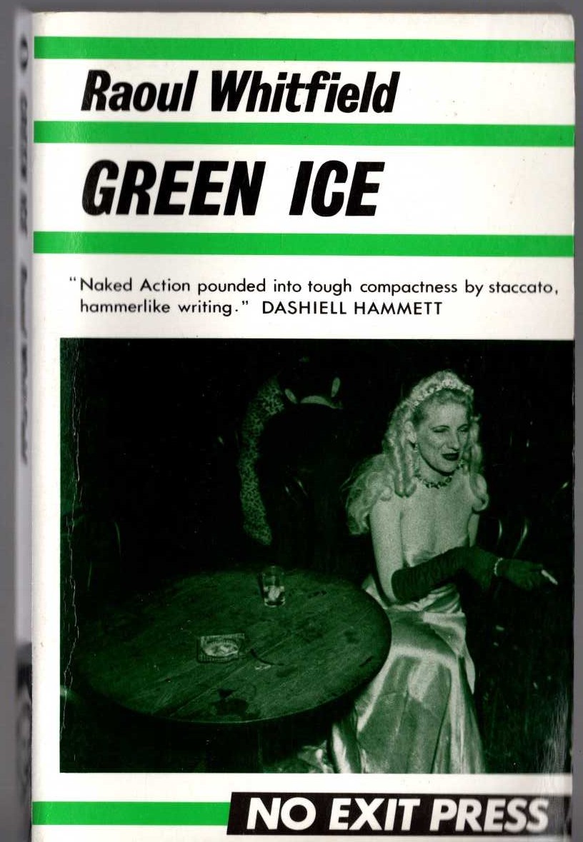 Raoul Whitfield  GREEN ICE front book cover image