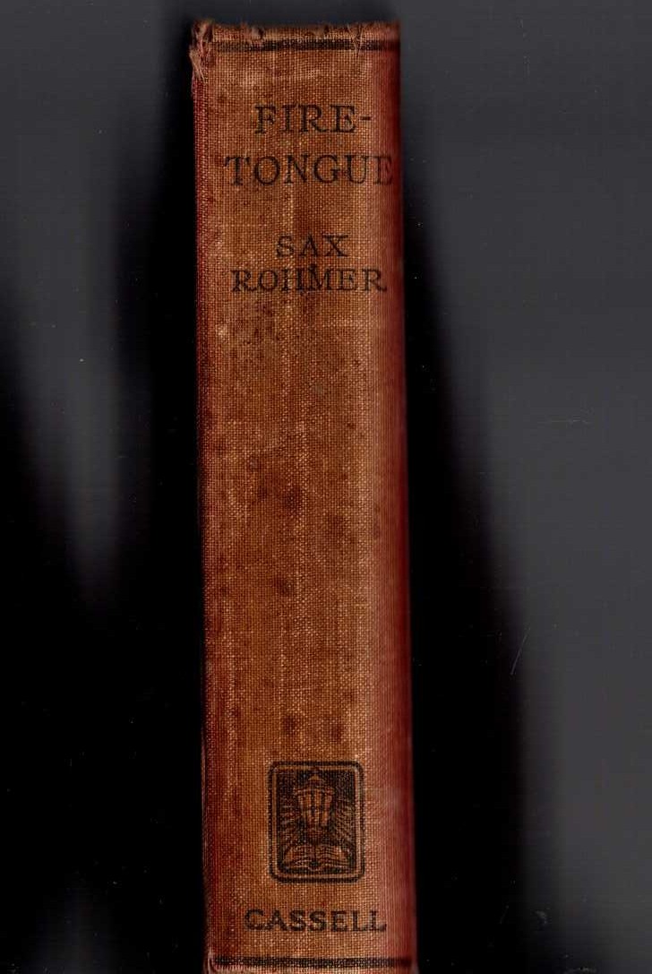 FIRE-TONGUE front book cover image