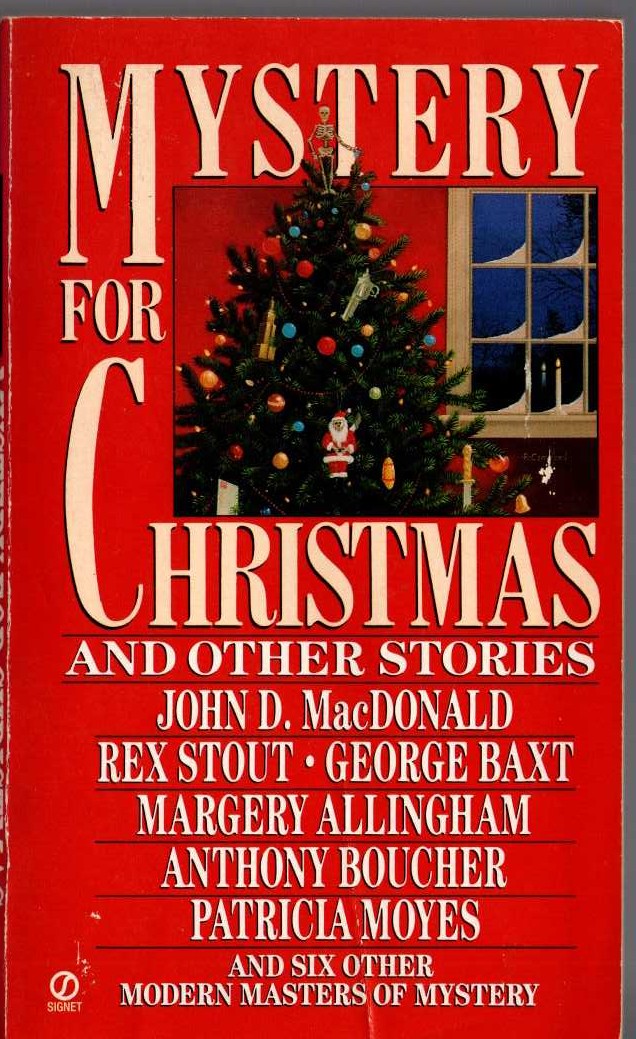 Cynthia Manson (edits) MYSTERY FOR CHRISTMAS AND OTHER STORIES front book cover image